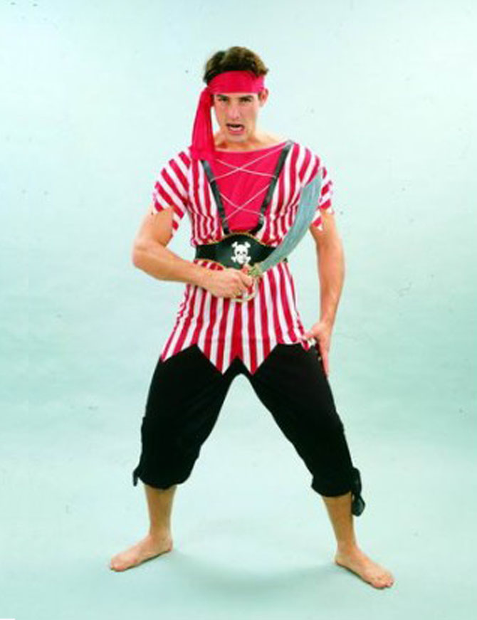 Pirate Man Adult Halloween Costumes